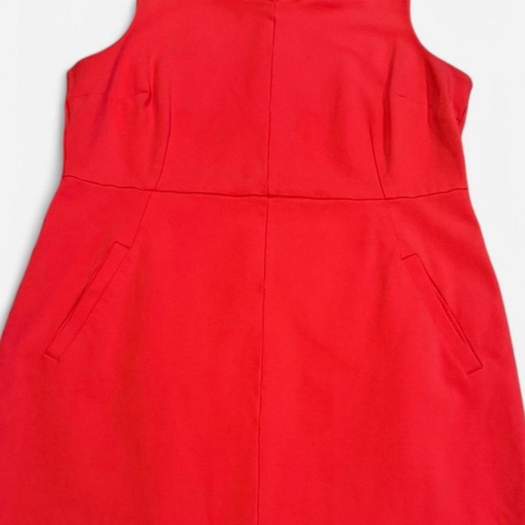 Lands End pink dress with pockets. Stretch. Size 18 - Picture 3 of 8